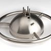 Médical - Corps de lampe en inox X2CrNiMo 17-12-2